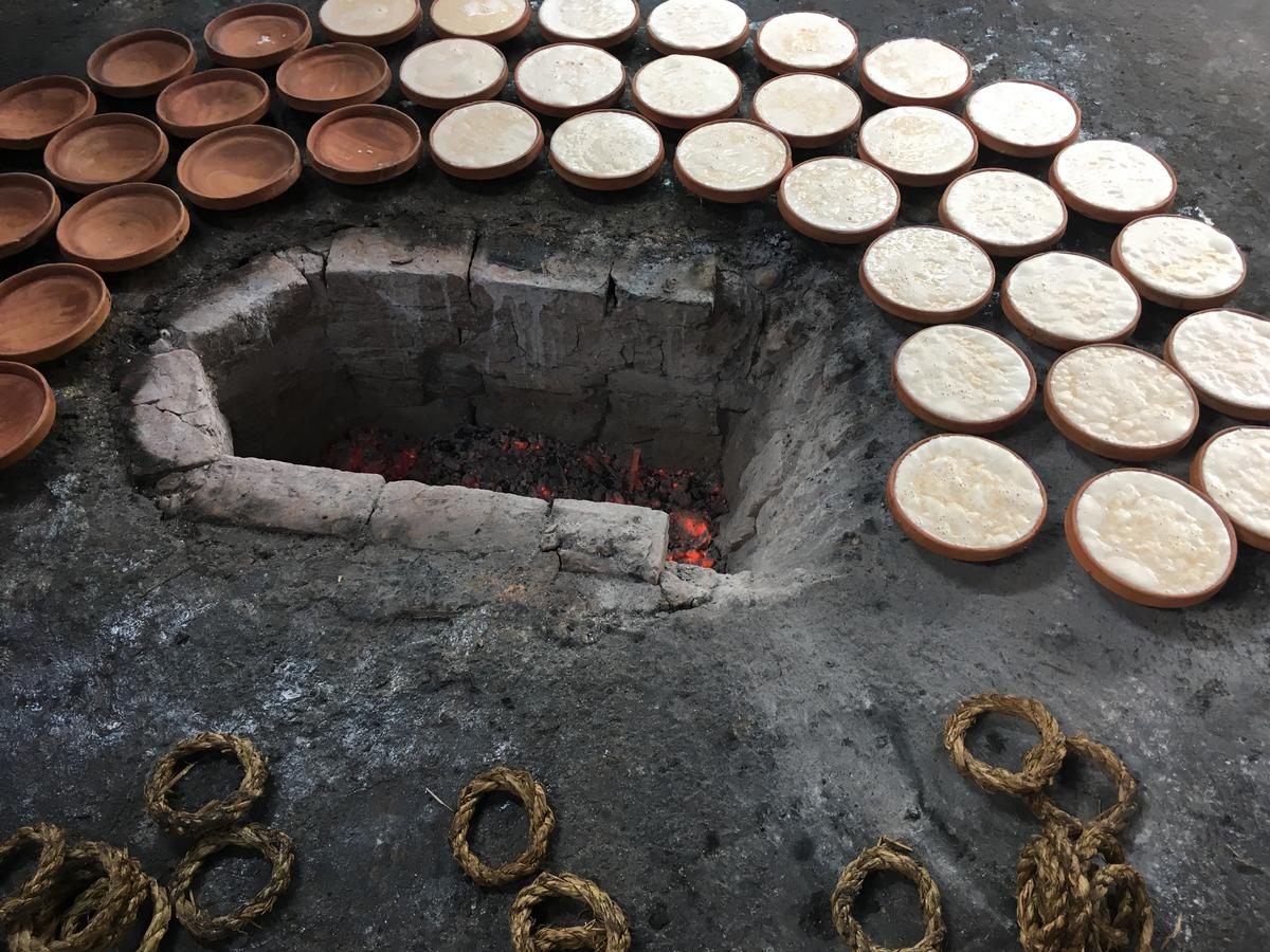 Bogurar Doi being made in Bangladesh