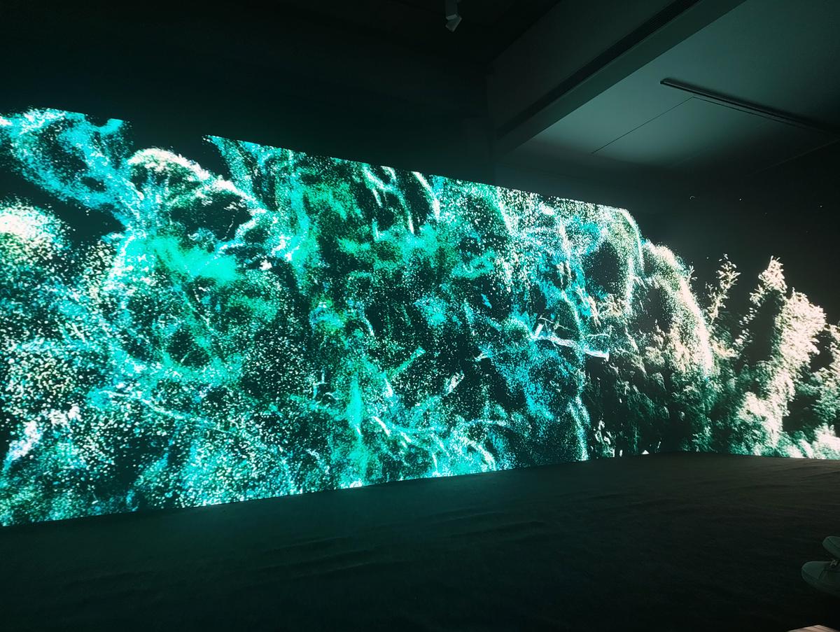 Experiência imersiva intitulada The Giants 