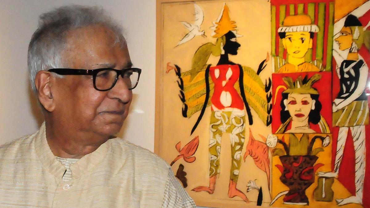KG Subramanian, one of the pioneers of Indian modern arts, at his painting exhibition at Darbar Hall Art Gallery in Kochi in 2014 KG Subramanian, one of the pioneers of Indian modern arts, at his painting exhibition at Darbar Hall Art Gallery in Kochi in 2014