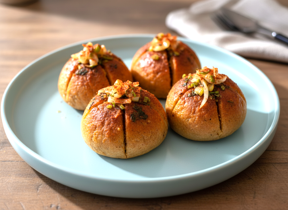 Mini Korean garlic buns