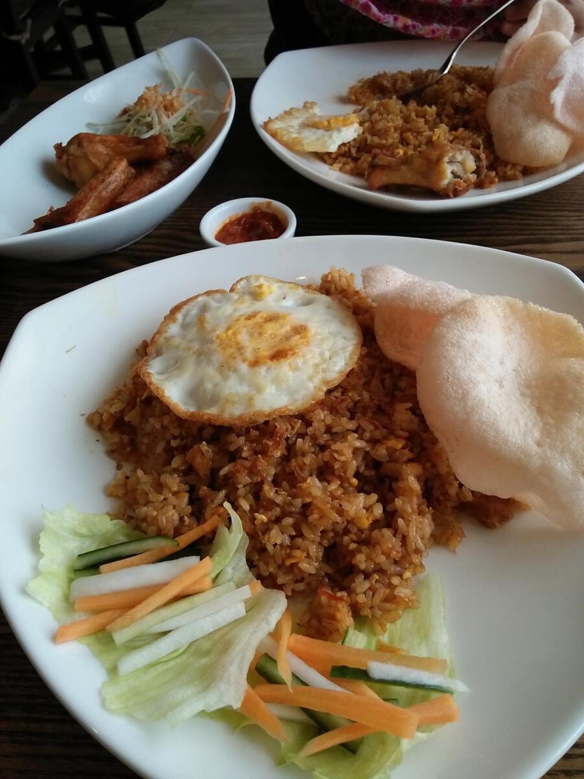 Nasi Goreng, an Indonesian rice dish