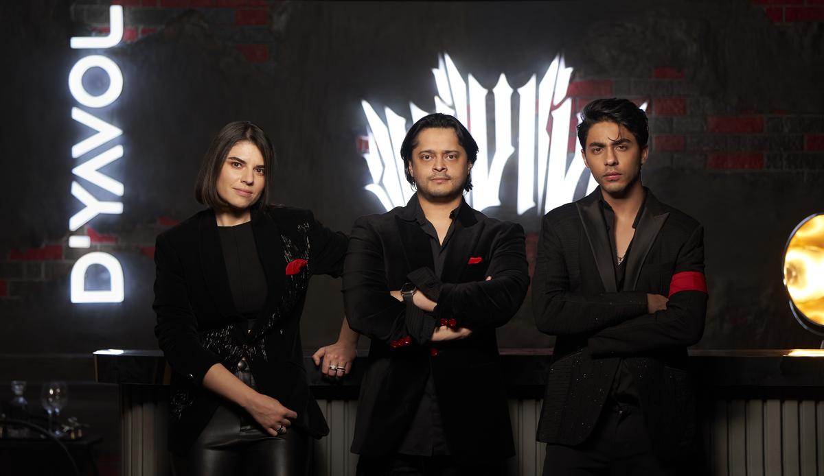         (L-R) Leti Blagoeva, Bunty Singh and Aryan Khan                       