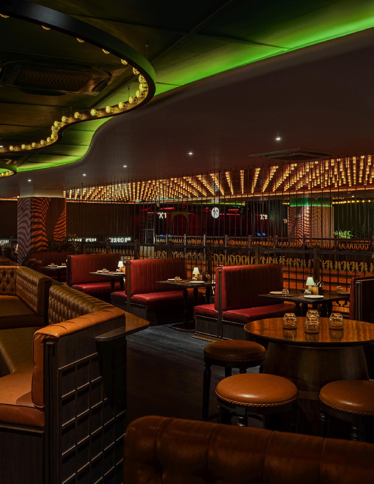 Seção de jantar de Loco Lane