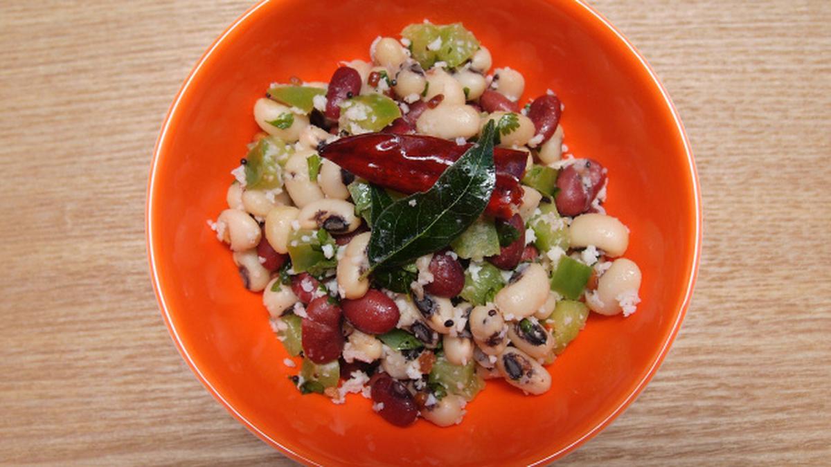 Golu special blackeyed peas and rajma sundal The Hindu