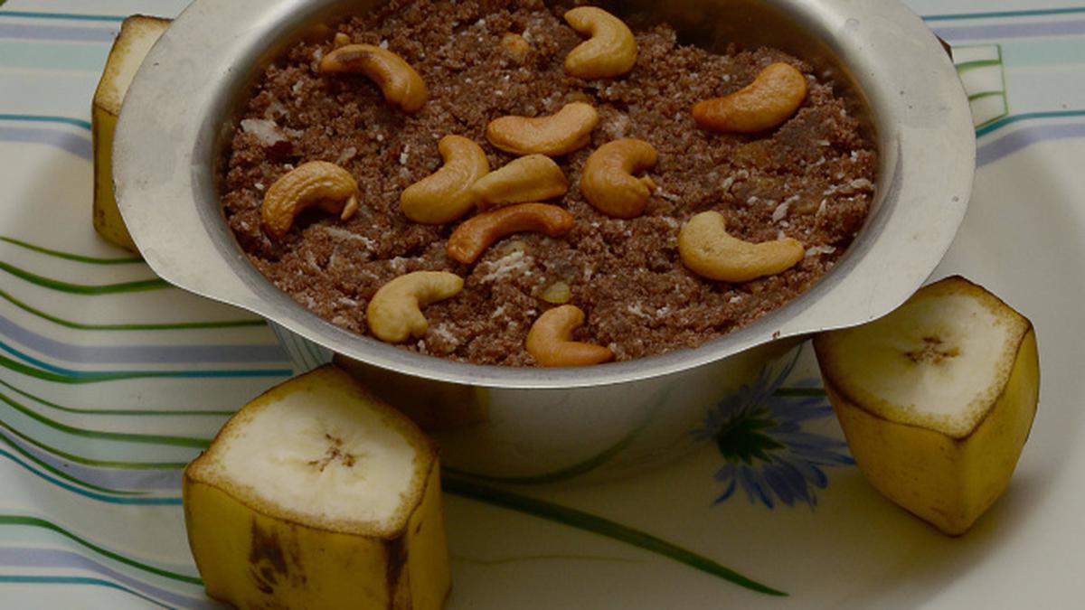 How to make iron-rich ragi puttu