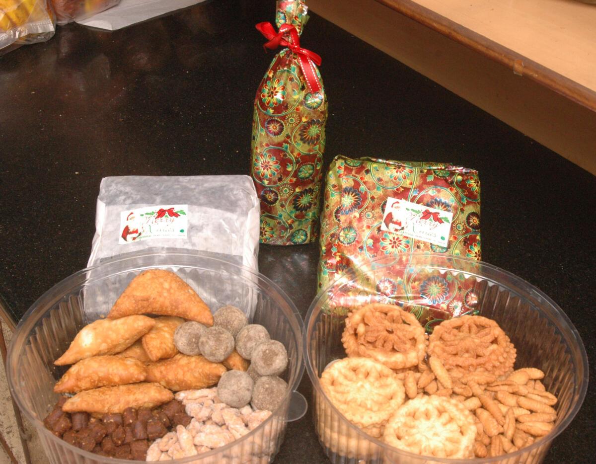 Kuswar, a collection of traditional Mangalorean Christmas sweets
