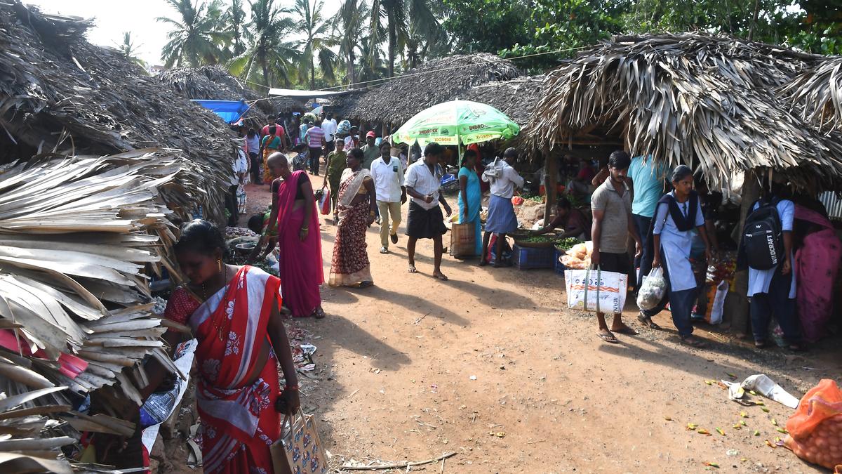 Weekly shandies still a big draw in semi-urban and rural areas in united Visakhapatnam district