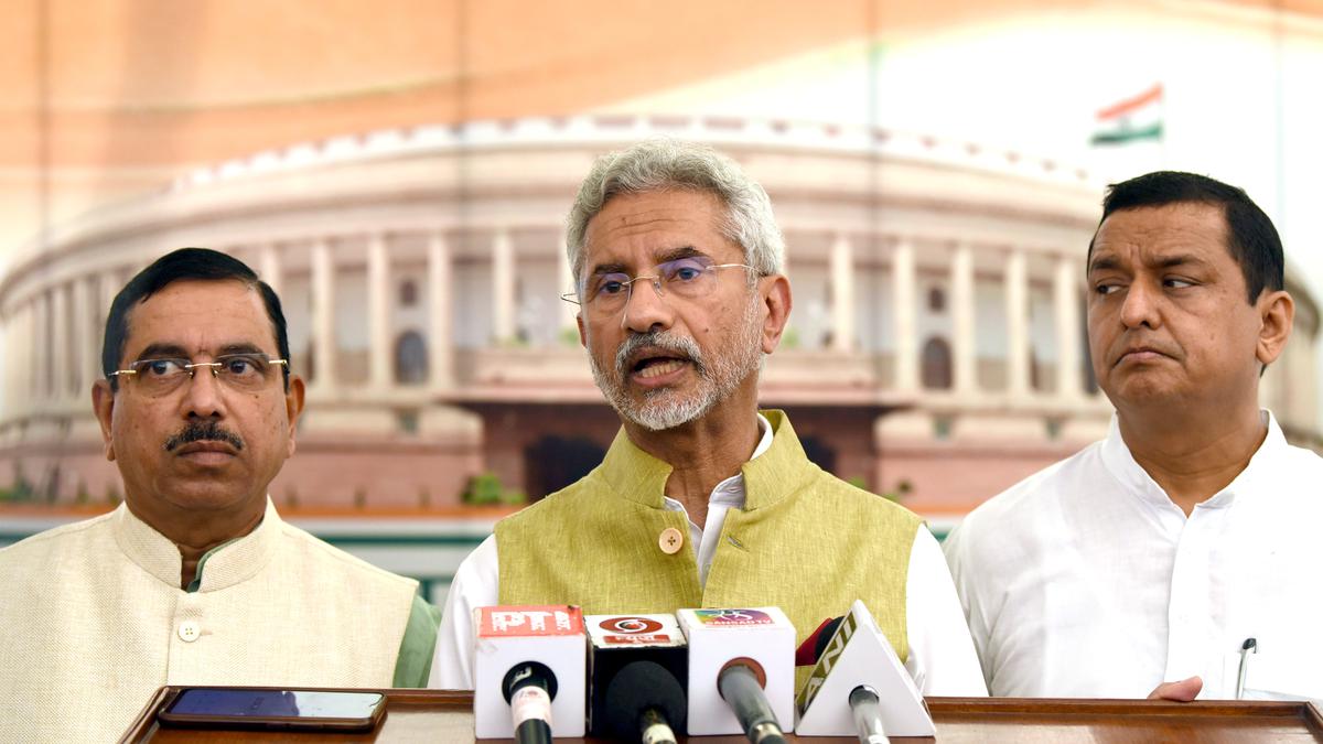 India, a voice of peace, security, says Jaishankar