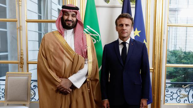 Macron counts on Saudi prince to ‘ease’ Ukraine war effects