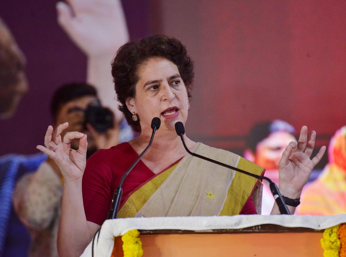 Kerala Assembly Elections 2026: Priyanka Gandhi slams LDF government, calls for change at rally in Kannur