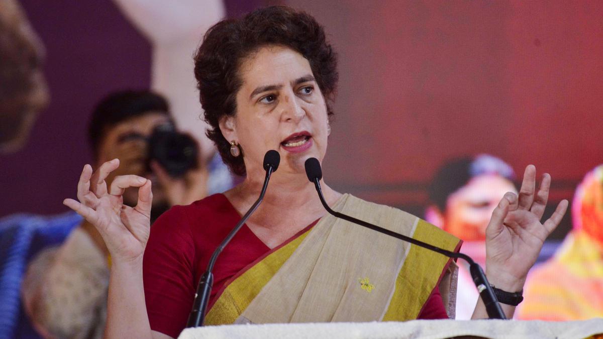 Kerala Assembly Elections 2026: Priyanka Gandhi slams LDF government, calls for change at rally in Kannur