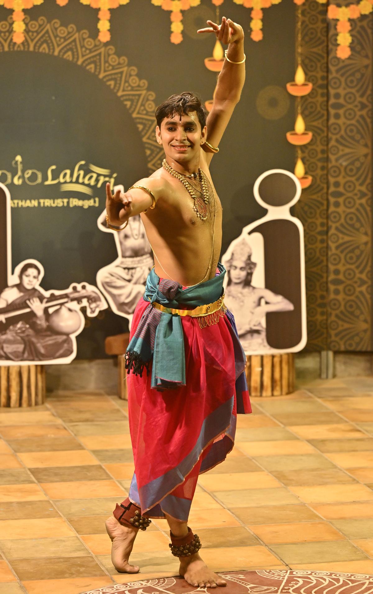 Bharatanatyam dancer P. Sundaresan 