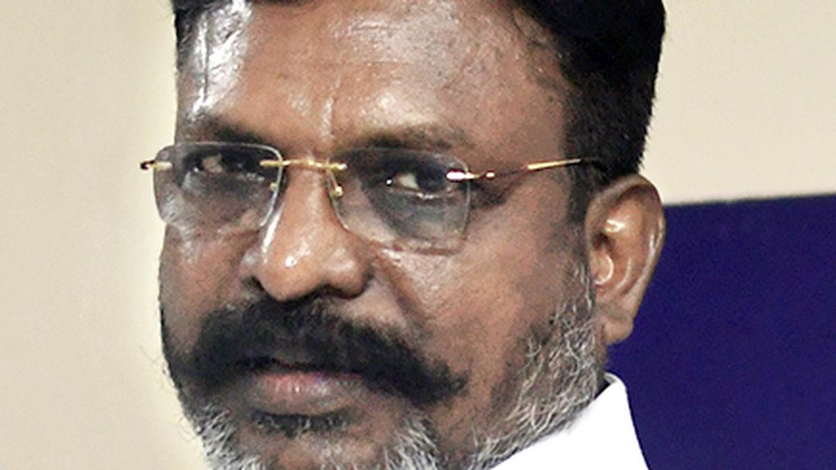 Dedicate ‘State party’ tag to party cadre who faced poll violence in Chidambaram in 1999: Thirumavalavan