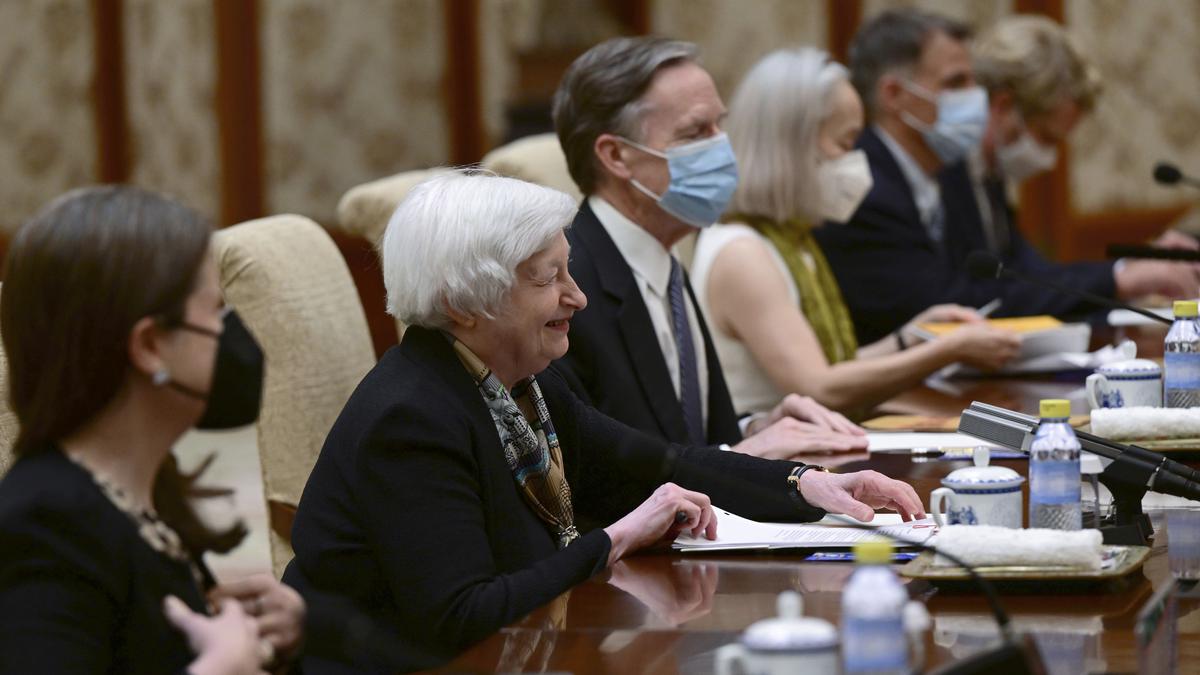 U.S. Treasury chief Yellen appeals to China for cooperation on climate and other global challenges
