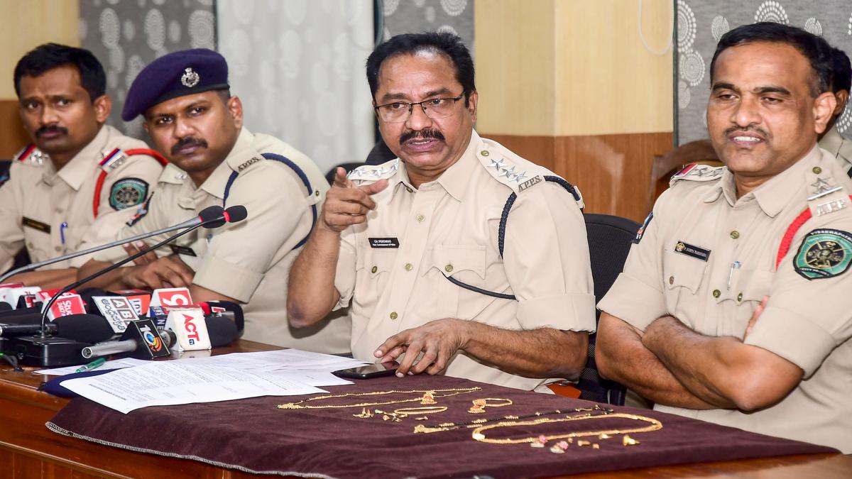 Visakhapatnam four accused arrested in different cases The Hindu