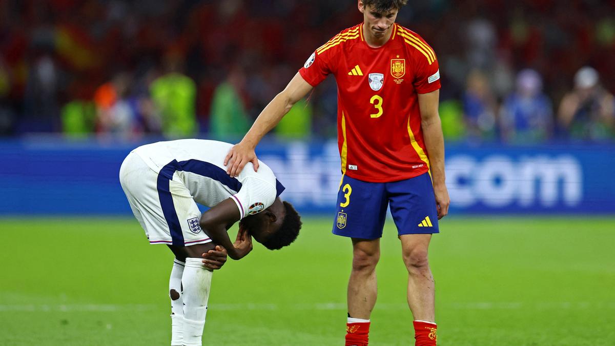 Spain beat England to win Euro 2024 final with late Oyarzabal goal