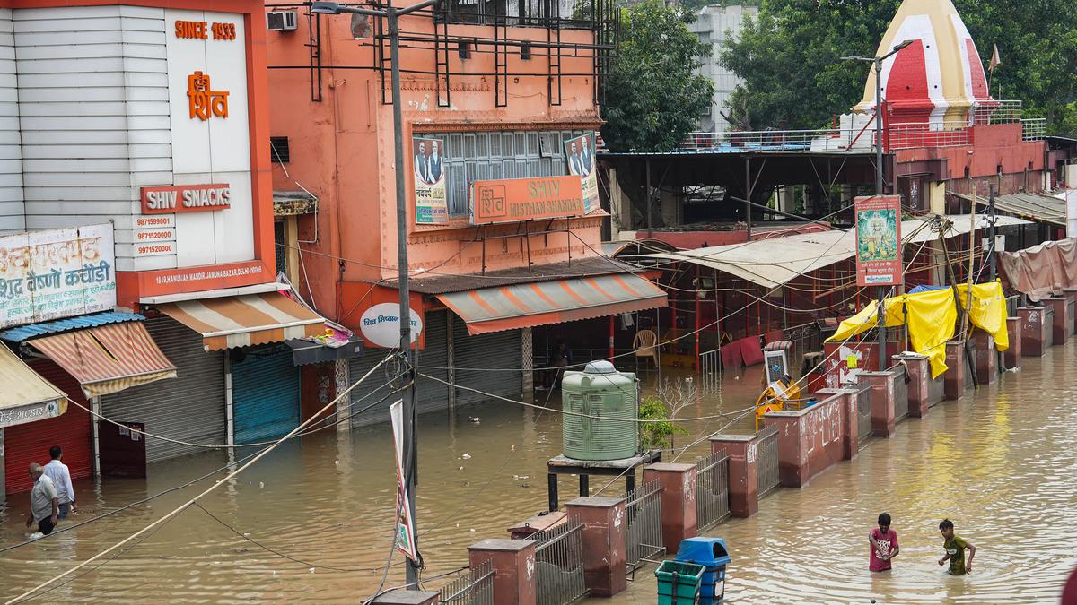 Swollen Yamuna recedes slowly, concerns remain amid rain forecast