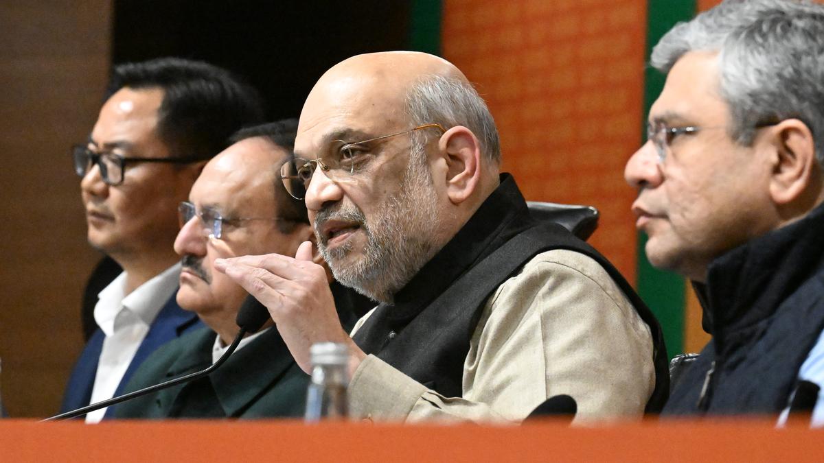 My words twisted; Congress anti-Ambedkar, anti-Constitution, says Amit Shah