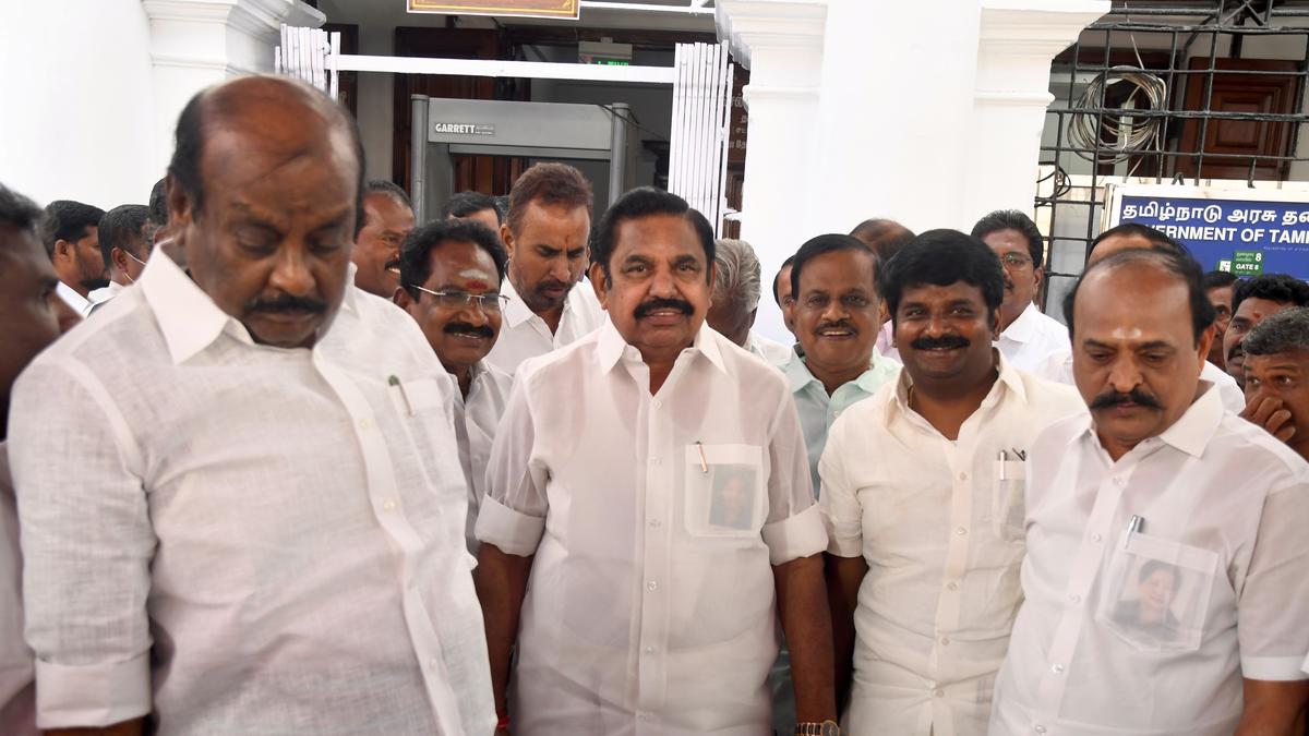 AIADMK legislators walk out of T.N. Assembly