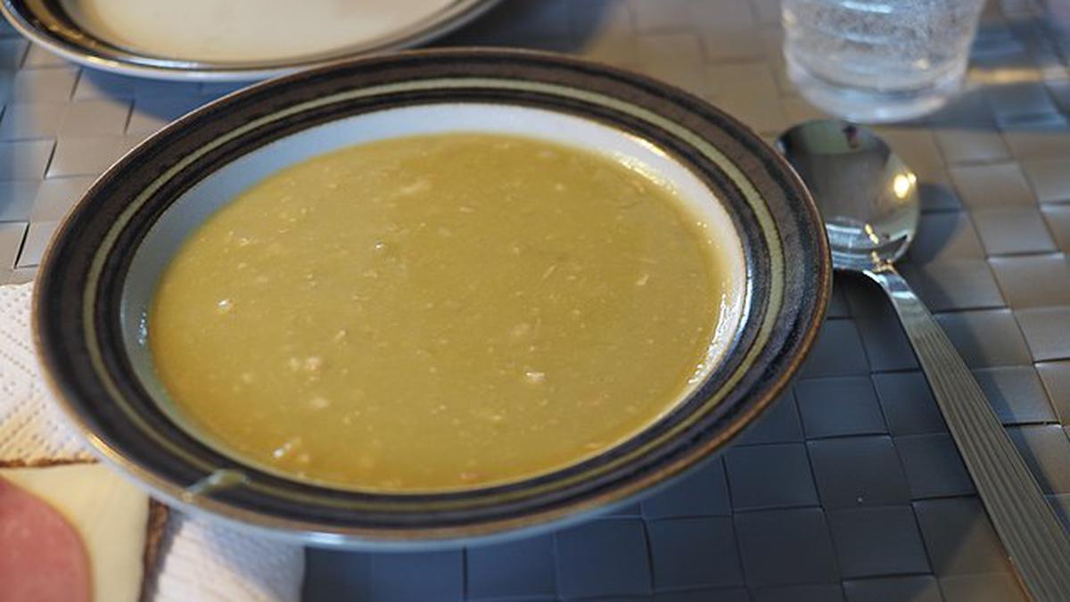 Try this hearty pea shell soup, a zero-waste recipe