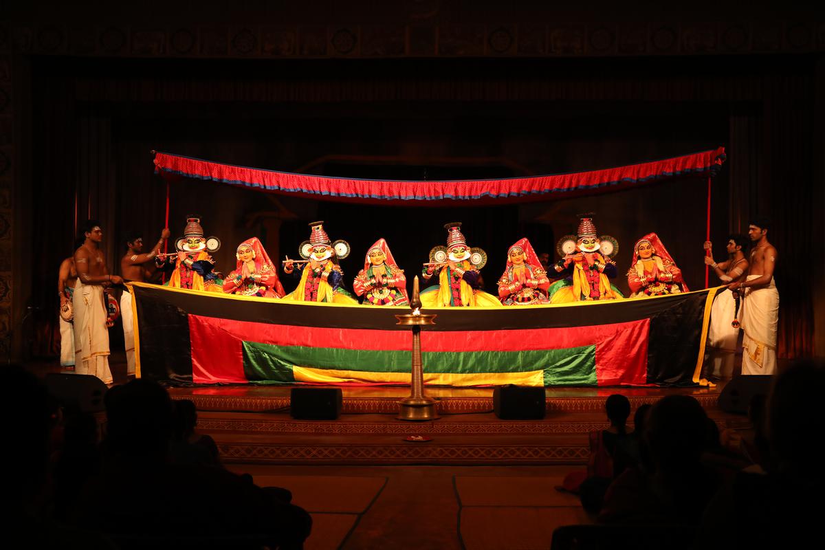 Music-dance synchrony stood out at Kalakshetra’s Kathakali festival