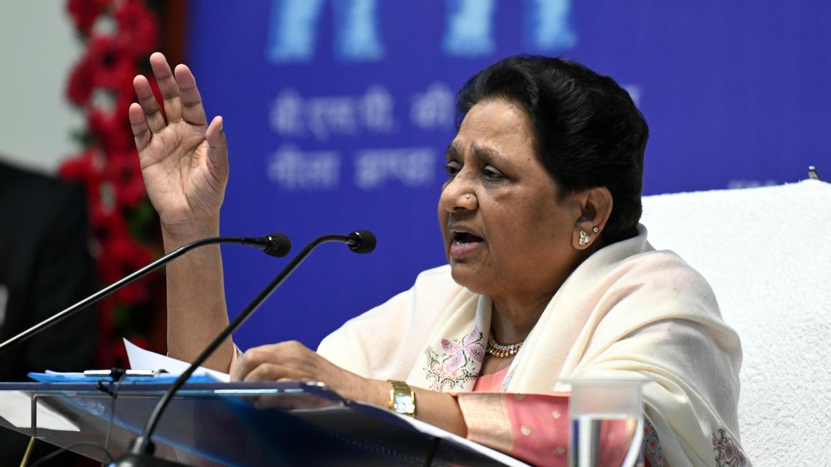 BSP to contest all elections alone, including 2027 U.P. Assembly polls: Mayawati