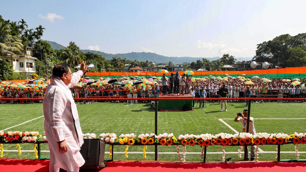 Hemant Soren has damaged the tribals the most, says BJP national president J.P. Nadda in Ranchi