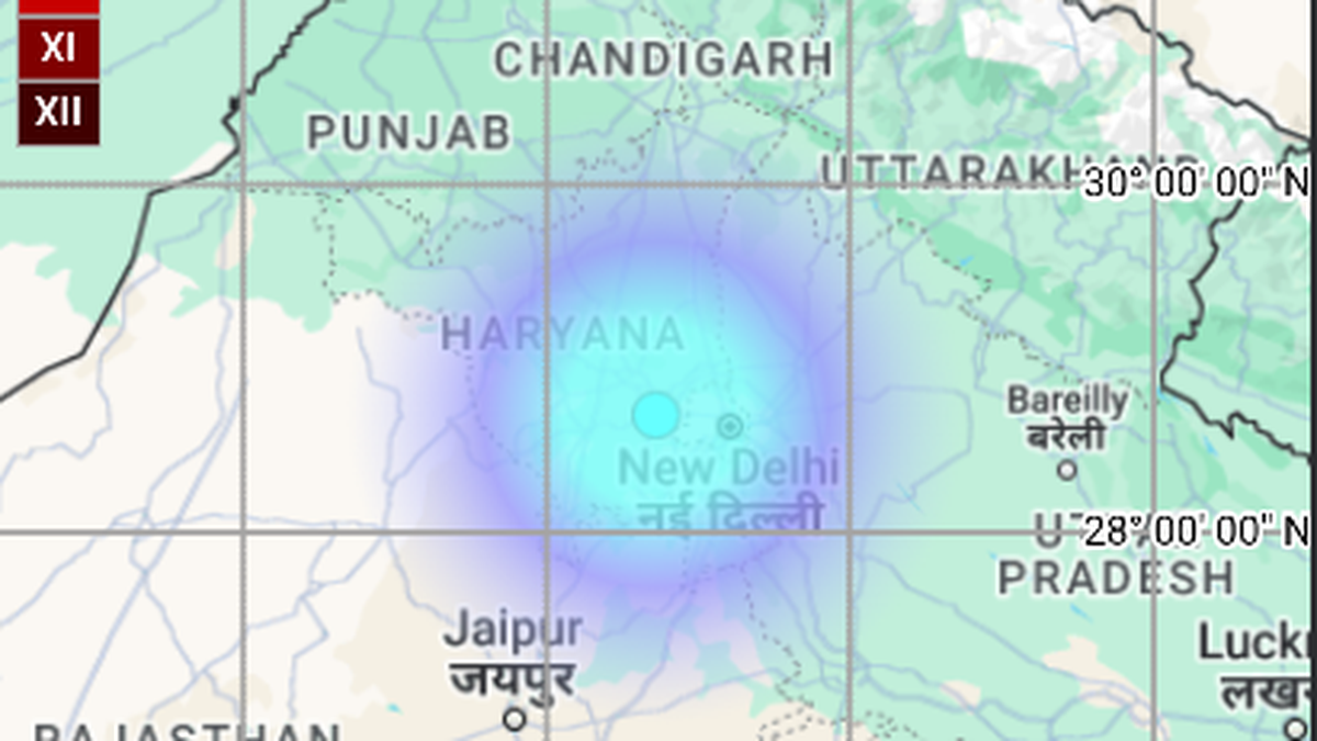 Magnitude 3.7 earthquake hits Delhi-NCR, tremors felt in Haryana