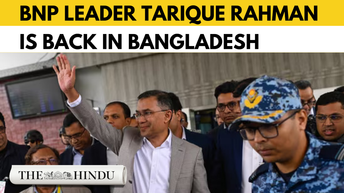 Who is Tarique Rahman, the BNP leader who returned to Bangladesh after 17 years?