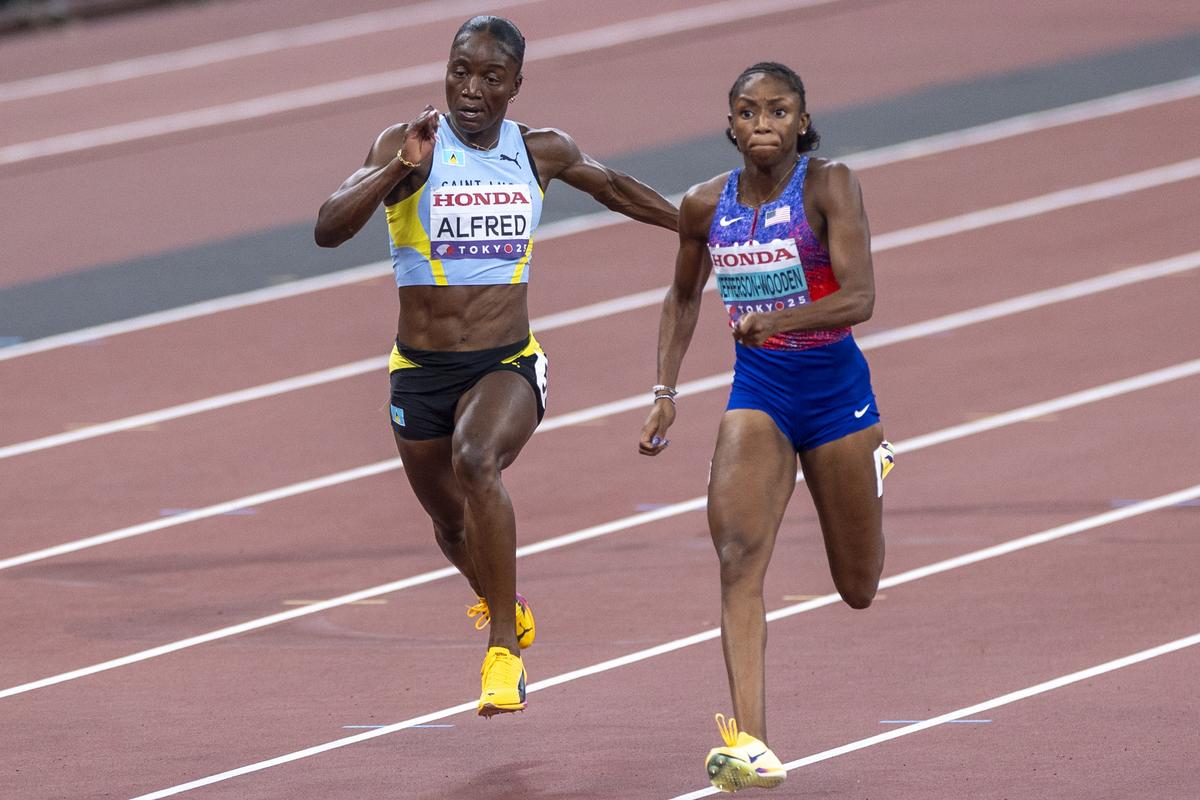 Carrera por el trono: Jefferson-Wooden se enfrentará a fuertes rivales por su supremacía en los 100 metros, incluido el campeón olímpico de 2024, Julien Alfred.