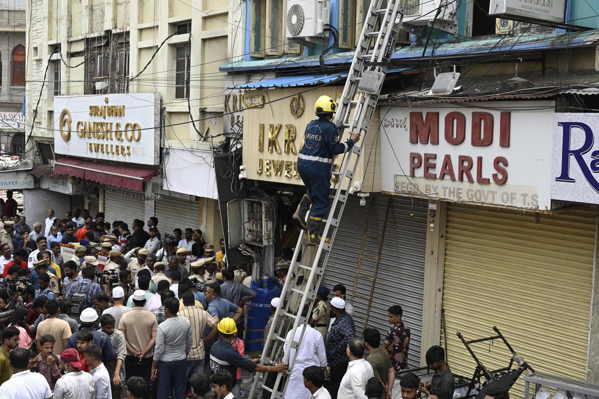 A fire broke out in a building near Gulzar Houz in the Old City area of Hyderabad on May 18, 2025. 17 people lost their lives in the tragic incident.