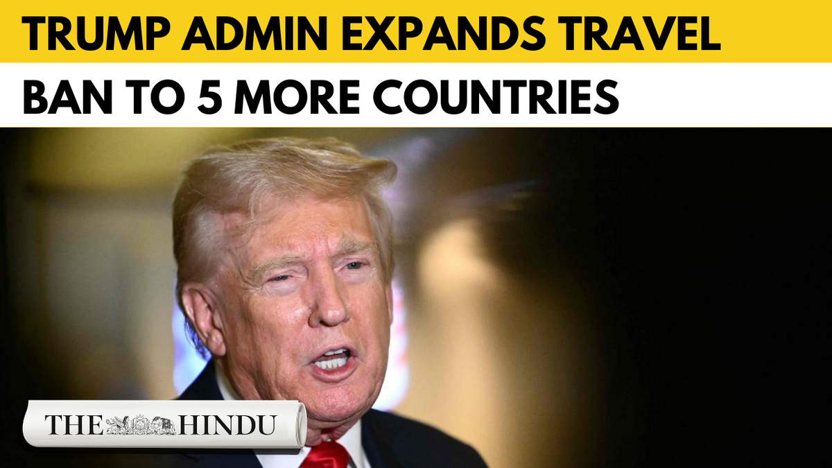 Watch: Trump expands U.S. travel ban, adding five more countries and tighter entry rules Watch: Trump expands U.S. travel ban, adding five more countries and tighter entry rules
