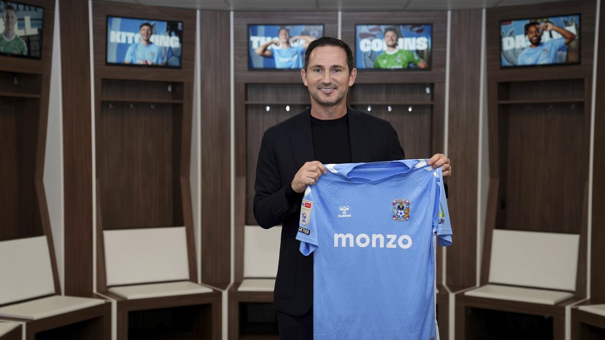 Frank Lampard hired to coach Coventry City in English second division