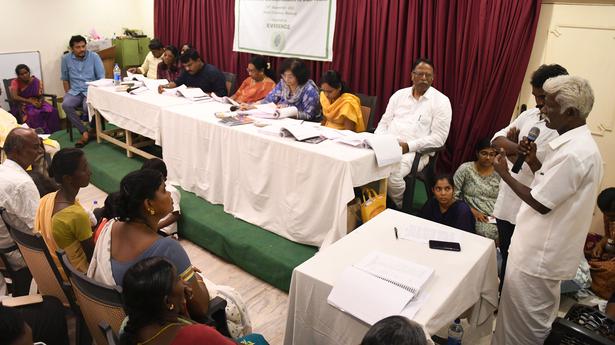 Public hearing on atrocities against Dalits in T.N held