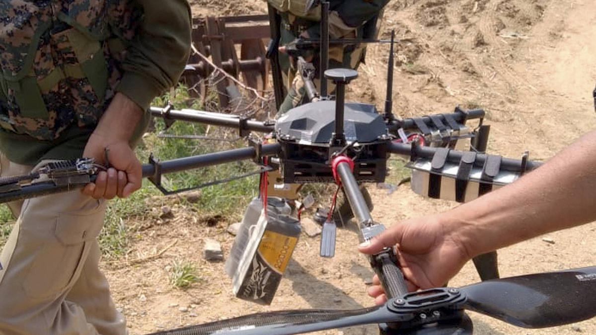 BSF firing pushes back suspected Pakistani drone spotted along IB in Jammu