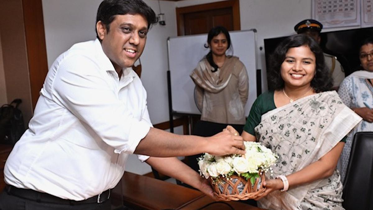 G. Priyanka assumes charge as District Collector of Ernakulam