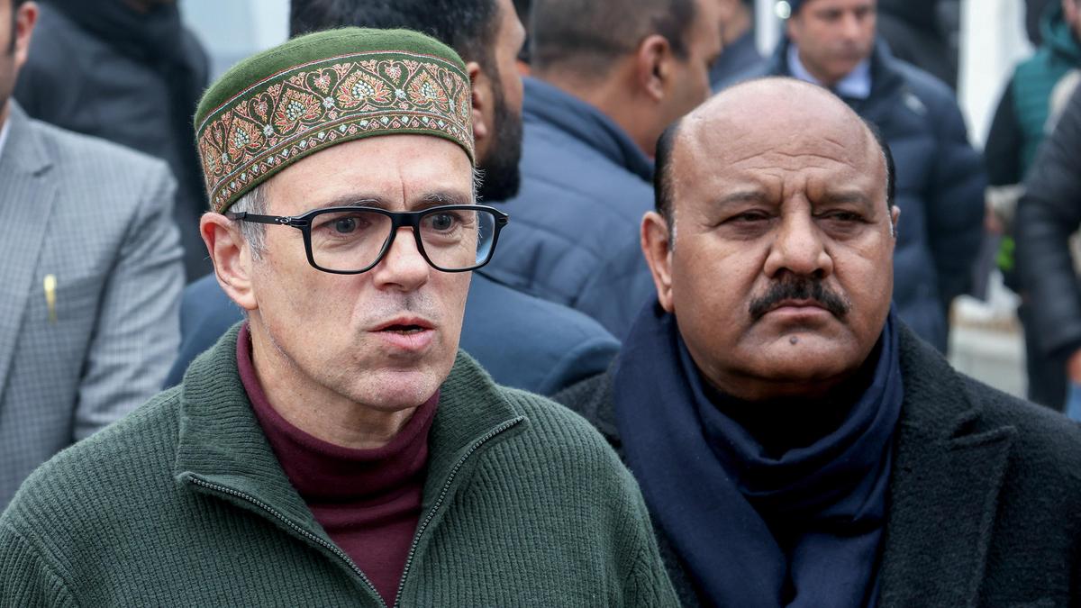 Act against Oppn. MLAs behind interference in power projects of national importance in Kishtwar: Omar Abdullah Act against Oppn. MLAs behind interference in power projects of national importance in Kishtwar: Omar Abdullah