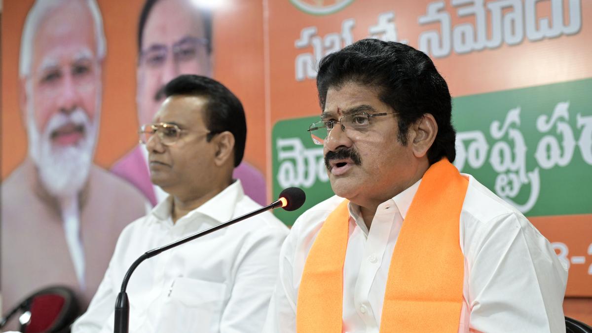 Land grabbing was the order of the day in 2019-24: BJP MP Ramakrishna Reddy