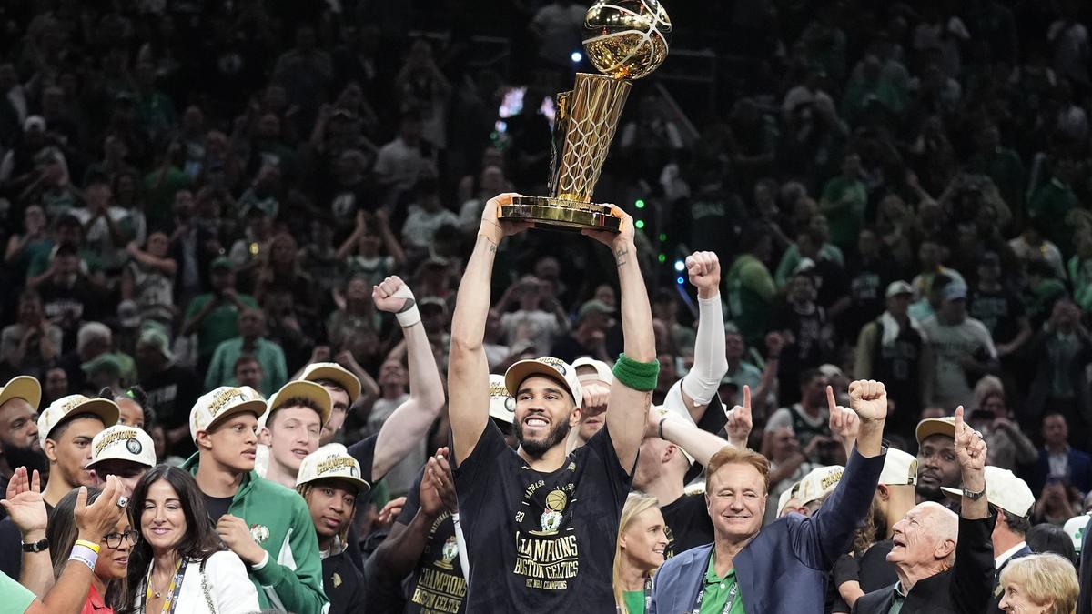 NBA Finals: Jayson Tatum, Celtics defeat Mavericks in 5 games for record 18th title