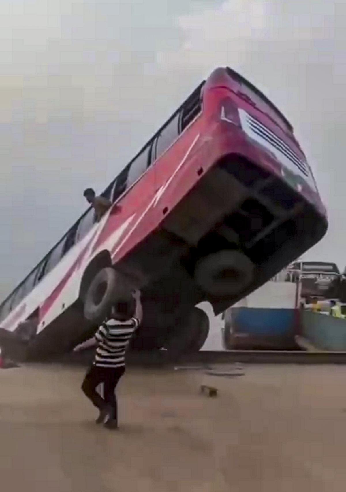 At least 24 killed as bus plunges into Padma river in Bangladesh; search on for missing