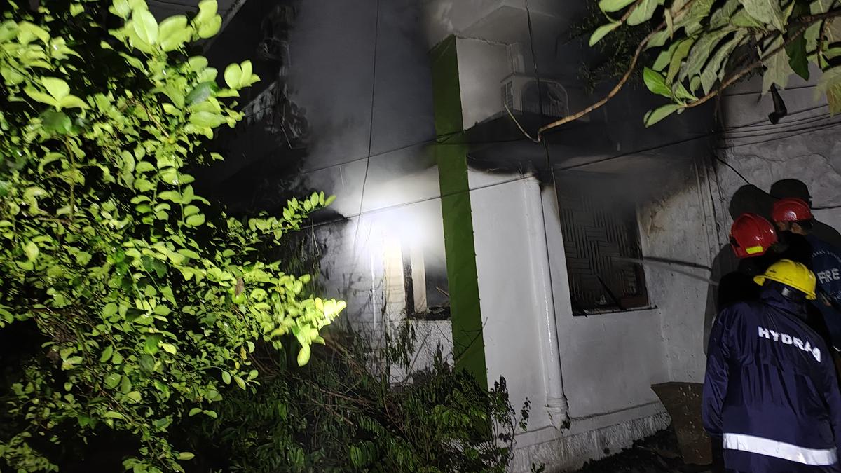 79-year-old man dies after fire breaks out at villa in Neredmet, asphyxiation suspected