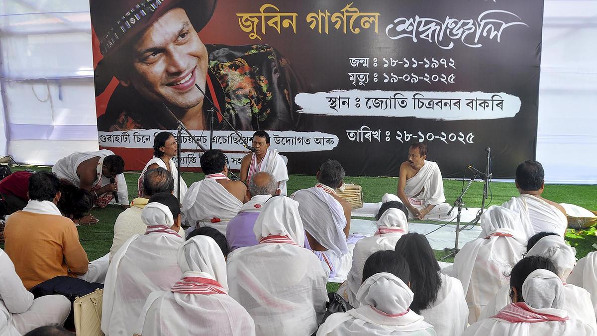 Zubeen Garg's ashes immersed in Brahmaputra