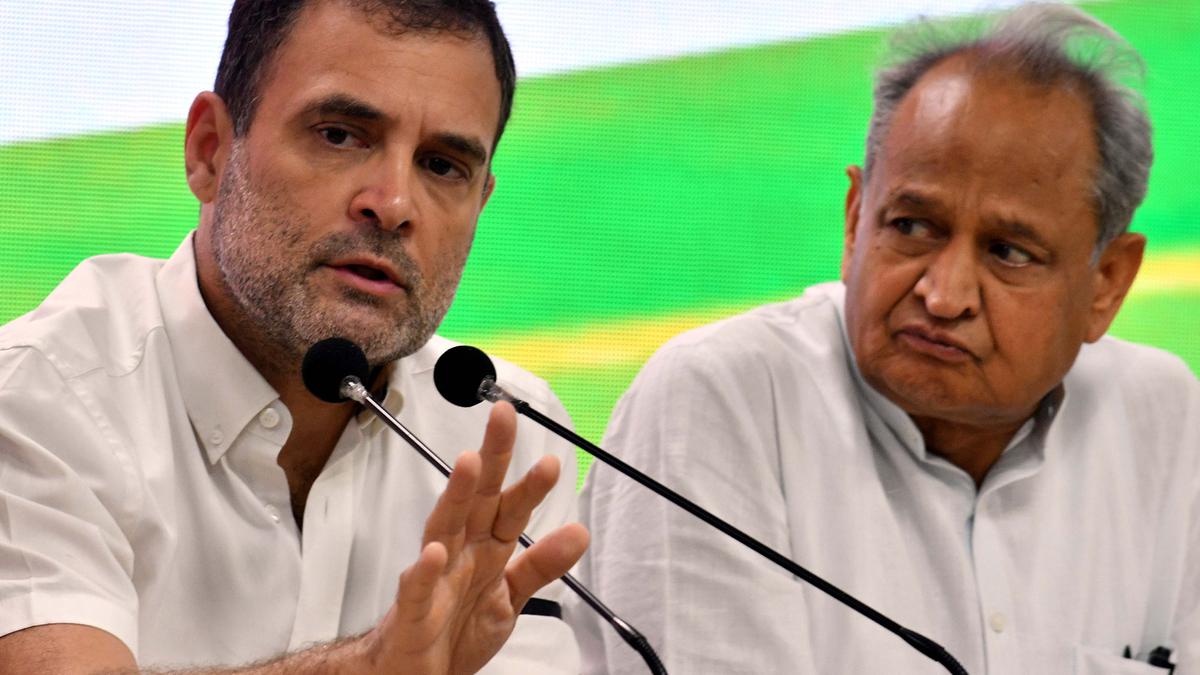 Congress 'unanimously' in favour of Rahul for party president post: Rajasthan CM Gehlot