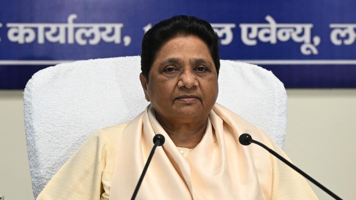 Government, Opposition should ensure Parliament focuses on nation’s key issues, says Mayawati