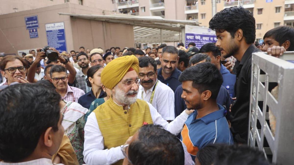 U.S. President Trump greets T.S. Sandhu on appointment as Delhi Lt Governor