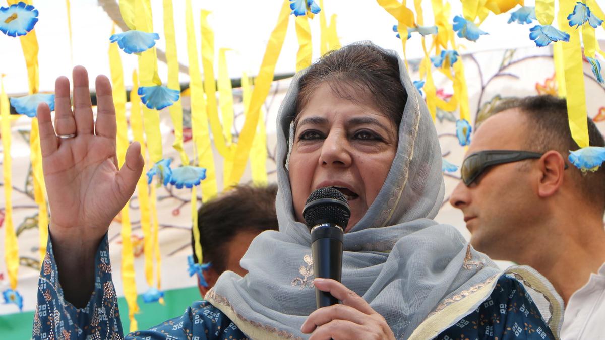 Mehbooba Mufti calls for systemic reform of J&K Police JICs