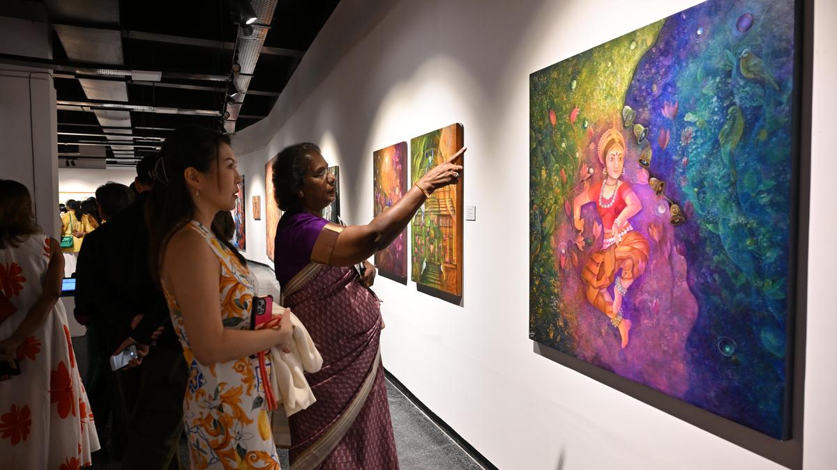 Odissi, art and movement converge in Let a Thousand Flowers Bloom exhibition in Chennai