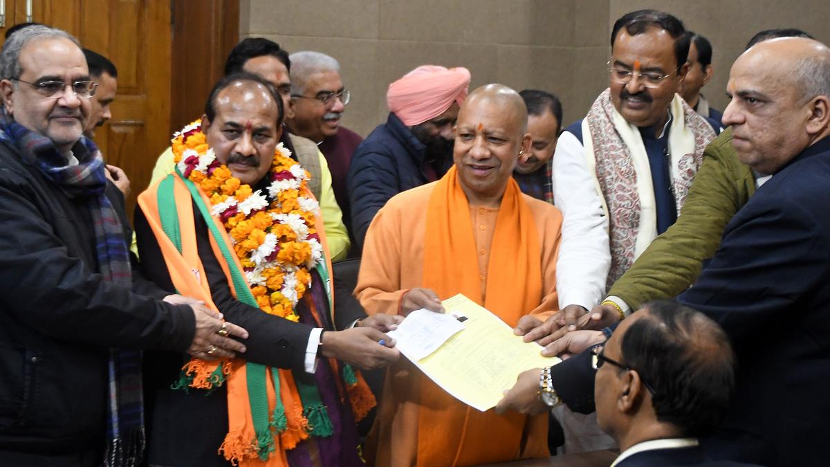 Dara Singh Chauhan files nomination for Legislative Council byelection 