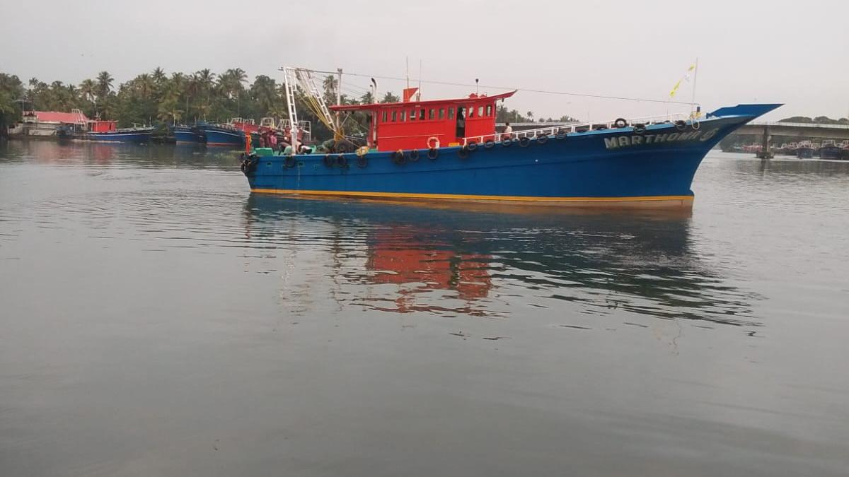 Fishing workers rescued from vessel that sank off Goa coast return