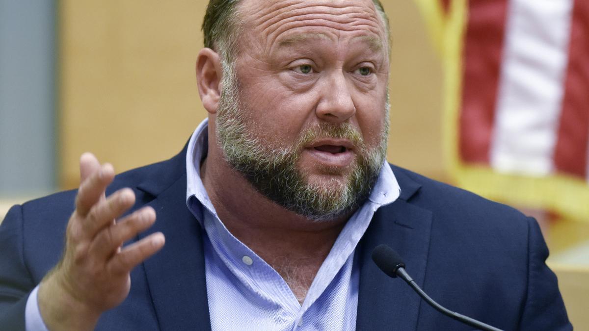 Alex Jones could lose his Infowars platform to pay for Sandy Hook conspiracy lawsuit